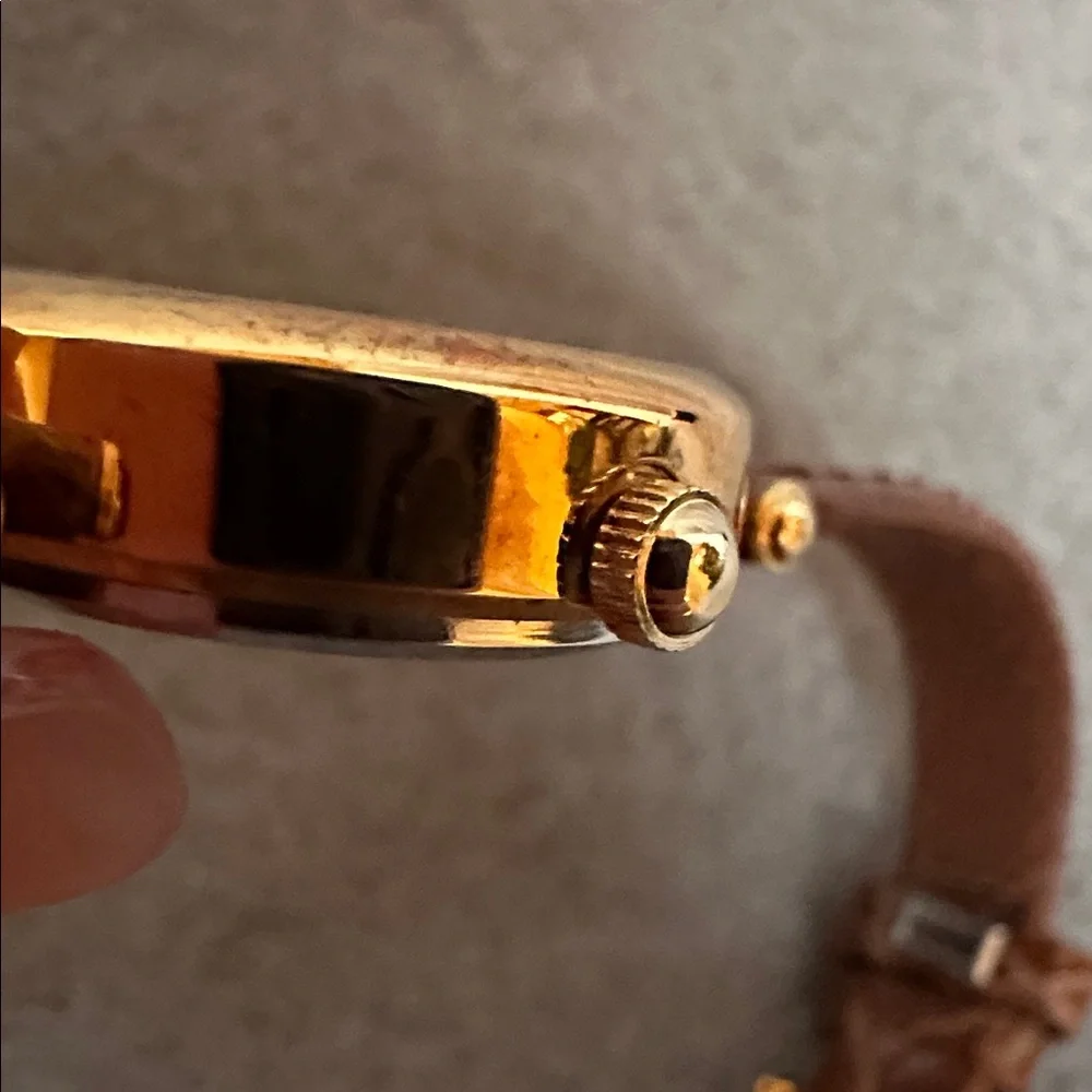 Gucci Paolo Gucci Genuine Diamond and Leather Watch - Picture 15 of 16